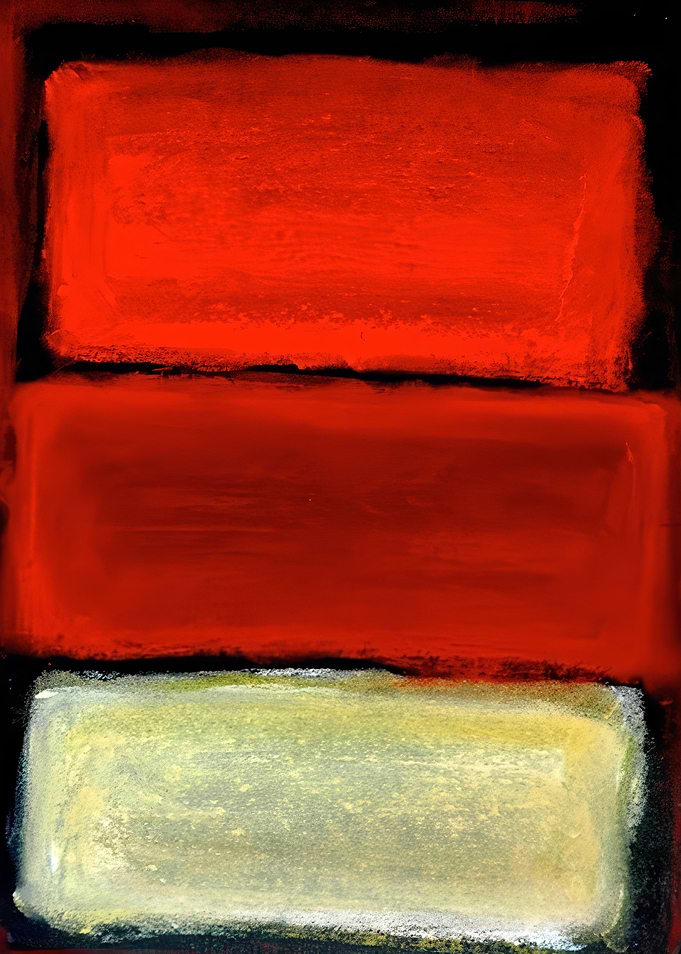 Abstract Color Blocks Painting