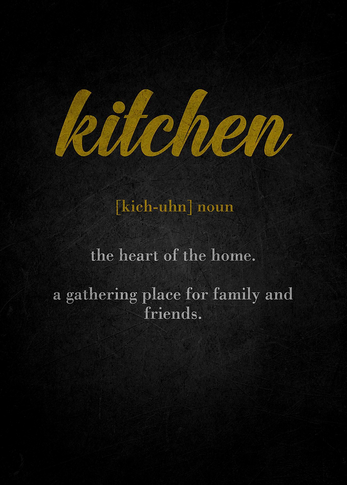 Kitchen Definition Art Print