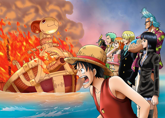 Water 7 Burning Going Merry