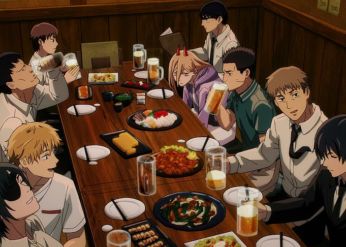 EP07 Division 4 gathers for drinks
