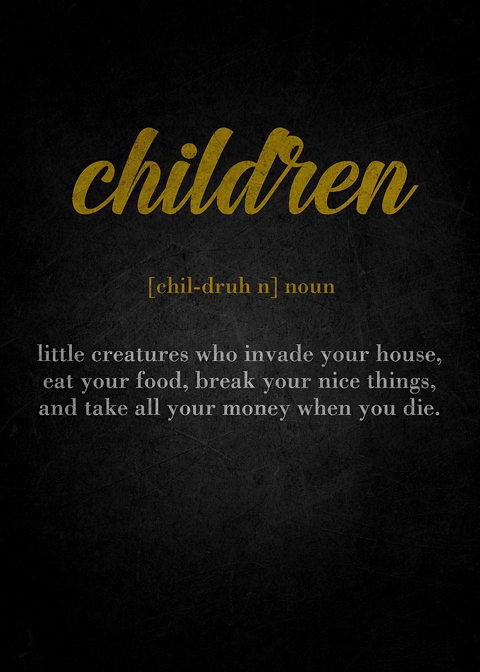 Humorous Definition of Children Art