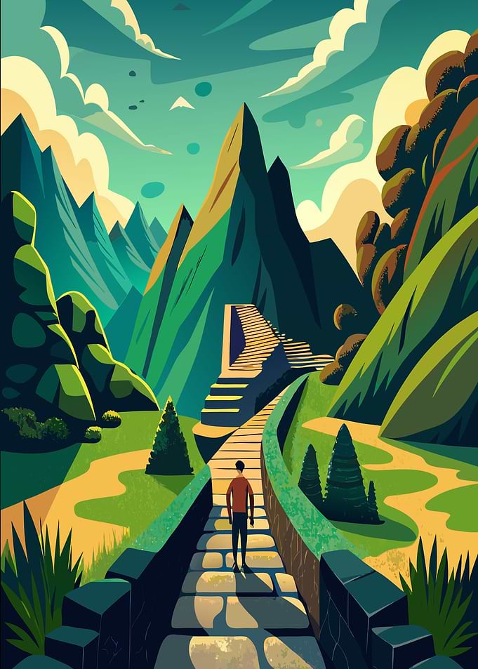 Mountain Path Journey