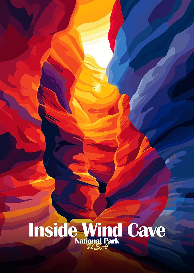 Inside Wind Cave National Park Art