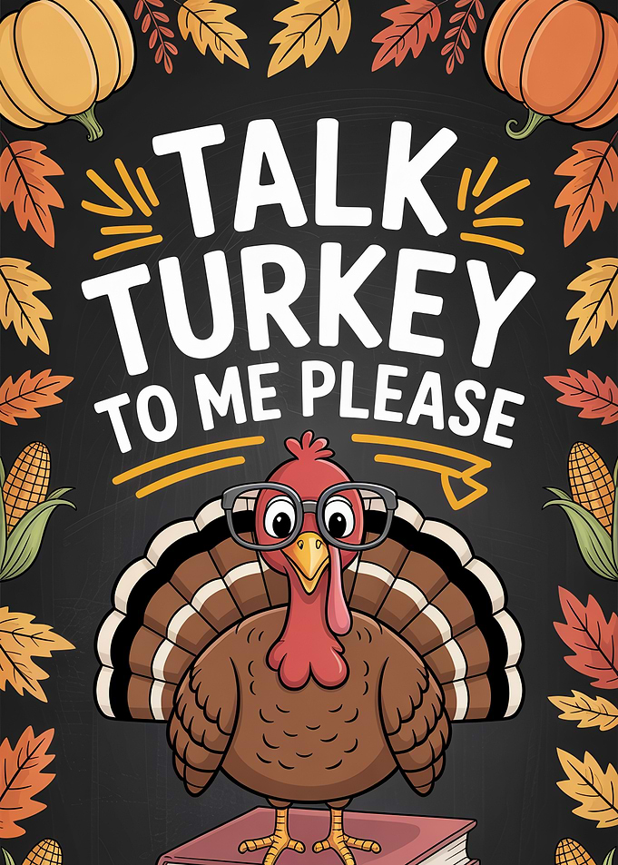 Talk Turkey To Me Please