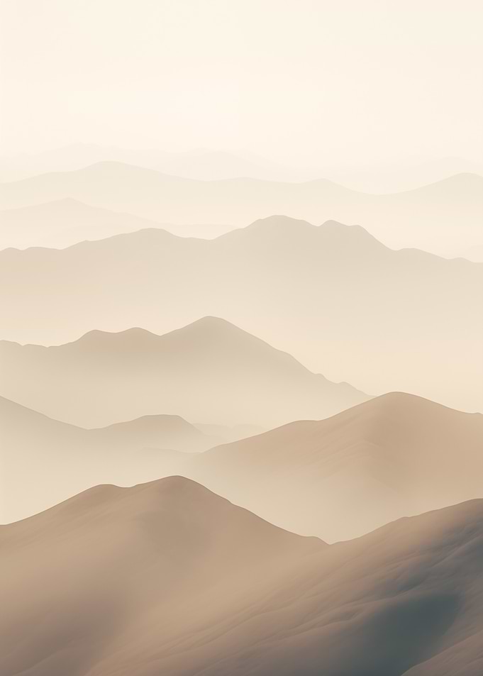 Misty Mountain Range