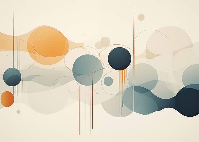 Abstract Circles and Lines