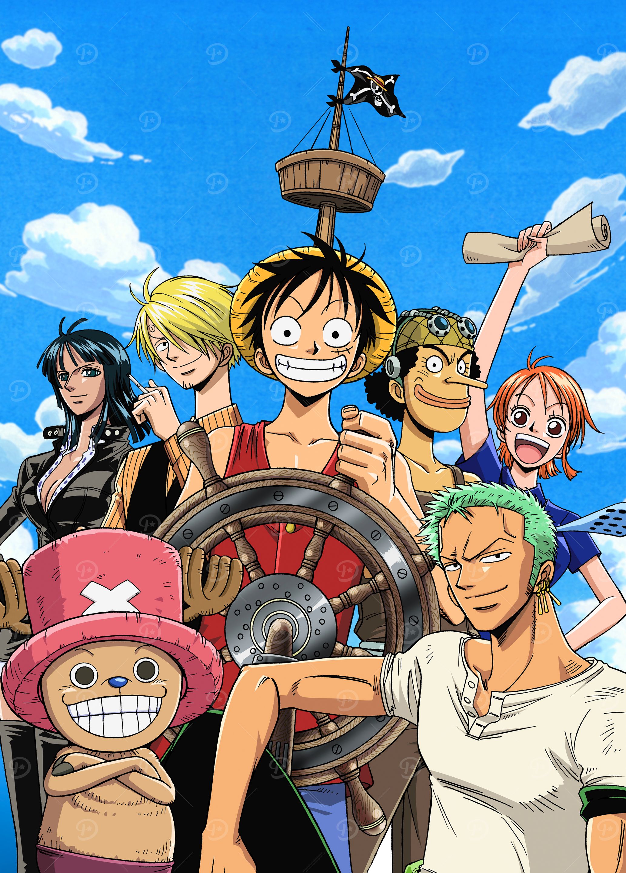 Water 7 Key Arts' Posters | One Piece | Displate