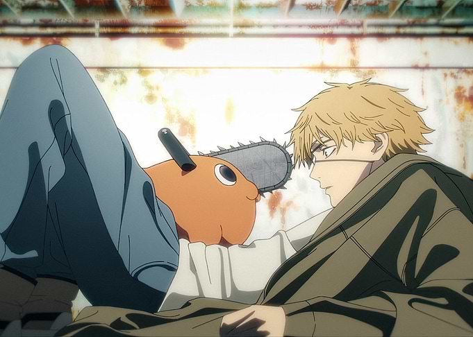 EP01 Denji and Pochita together