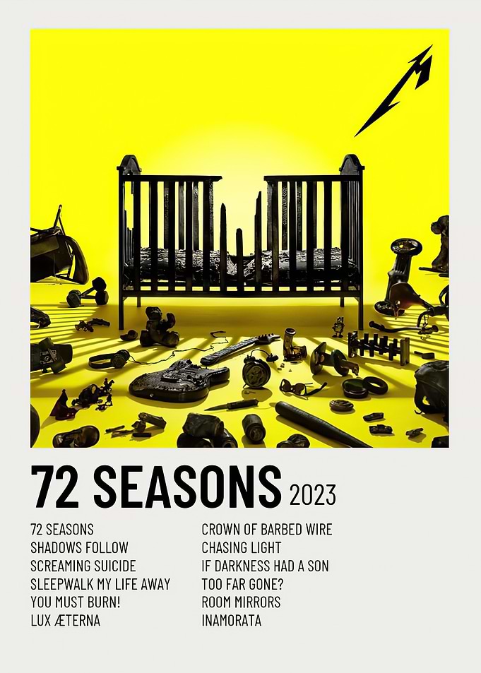 Metallica - 72 Seasons Album Cover