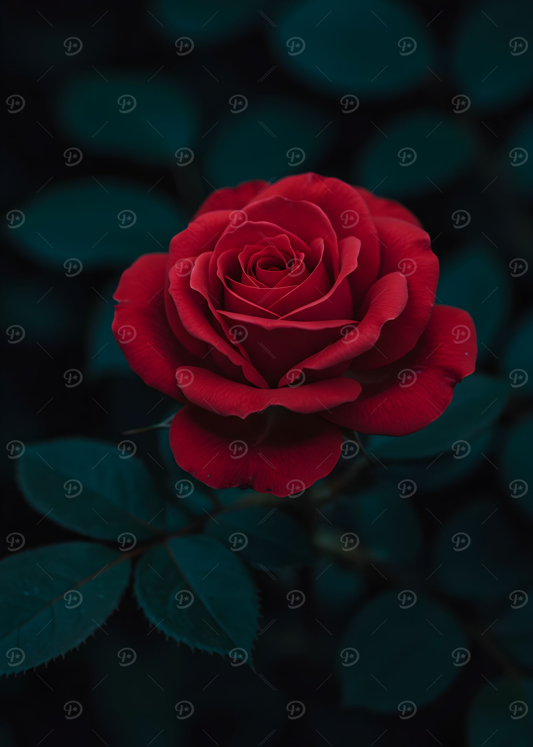 Velvet Red Rose