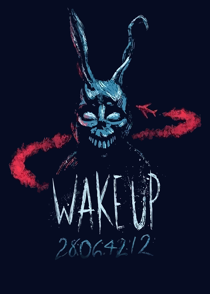 Donnie Darko Wake Up Poster
