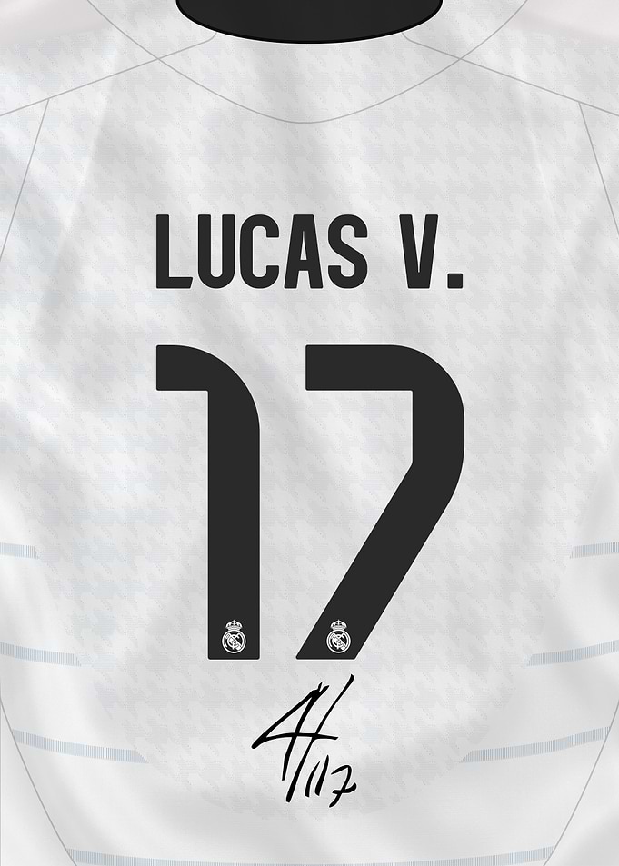 Lucas V. Madrid Jersey Number 17
