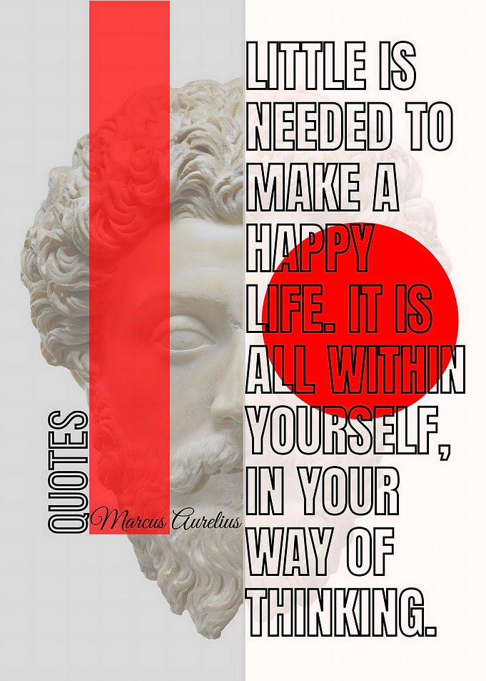 Marcus Aurelius Quote on Happiness