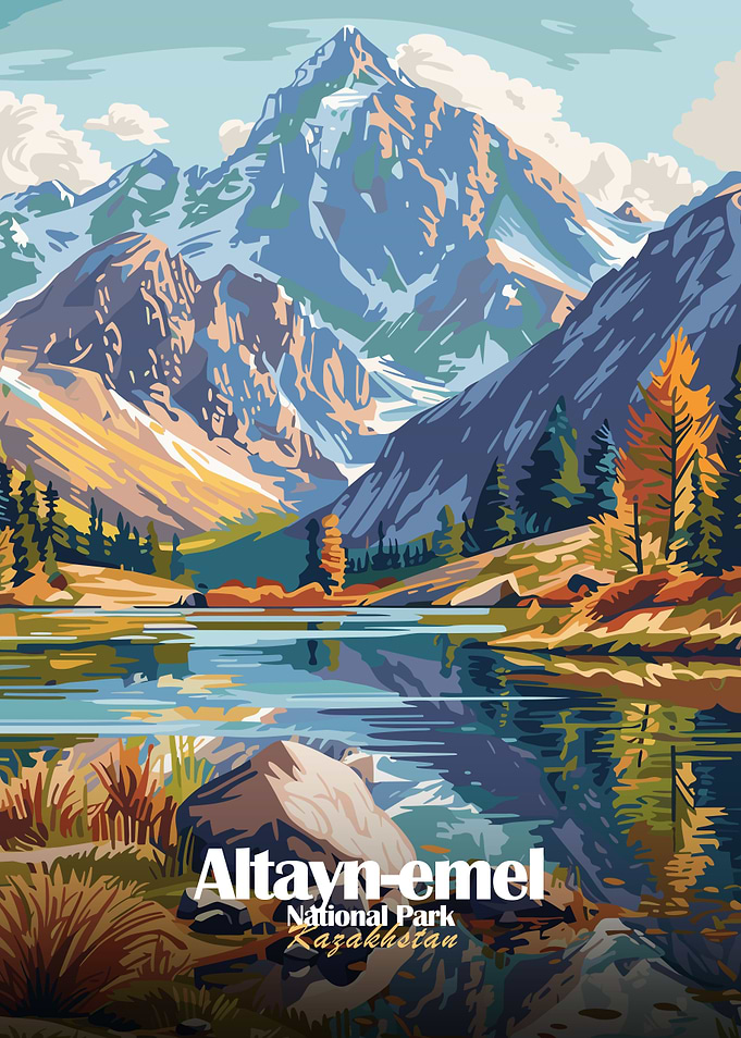Altyn-Emel National Park, Kazakhstan