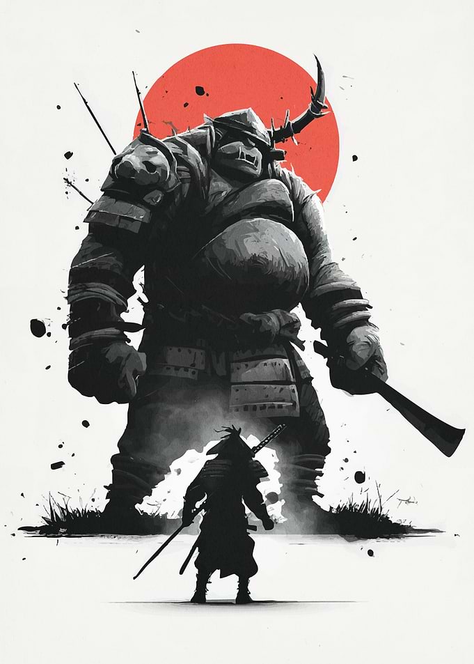 Samurai Duel Giant Warrior