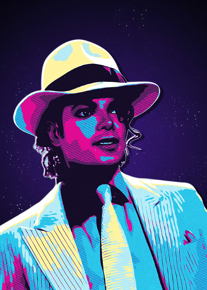 Michael Jackson Pop Art Portrait
