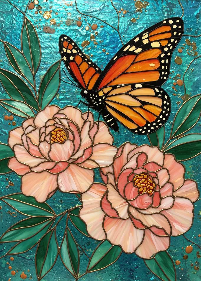 Butterfly Stained Glass