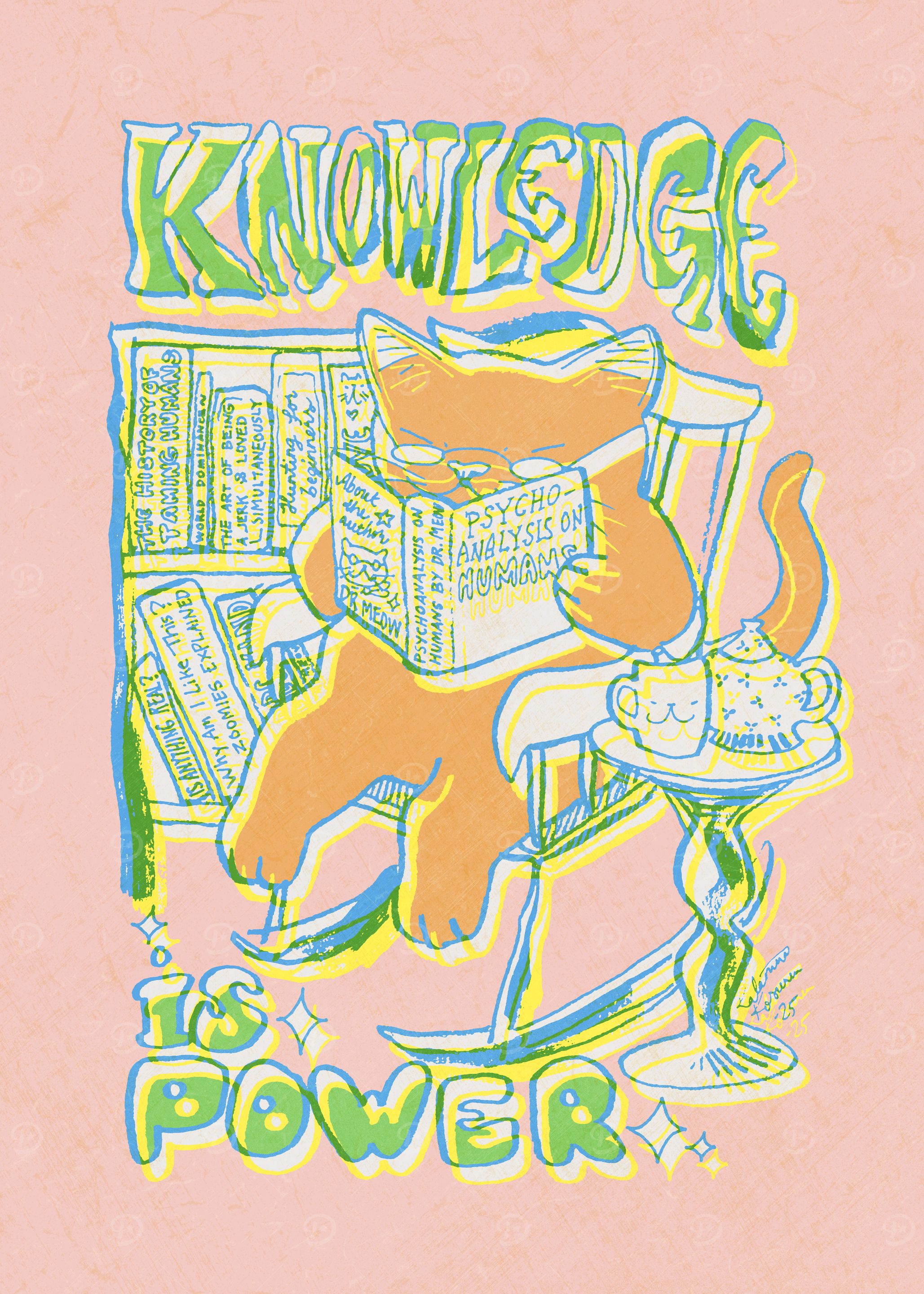 KNOWLEDGE IS POWER