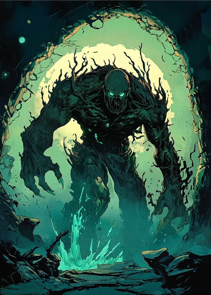Monster in Cave