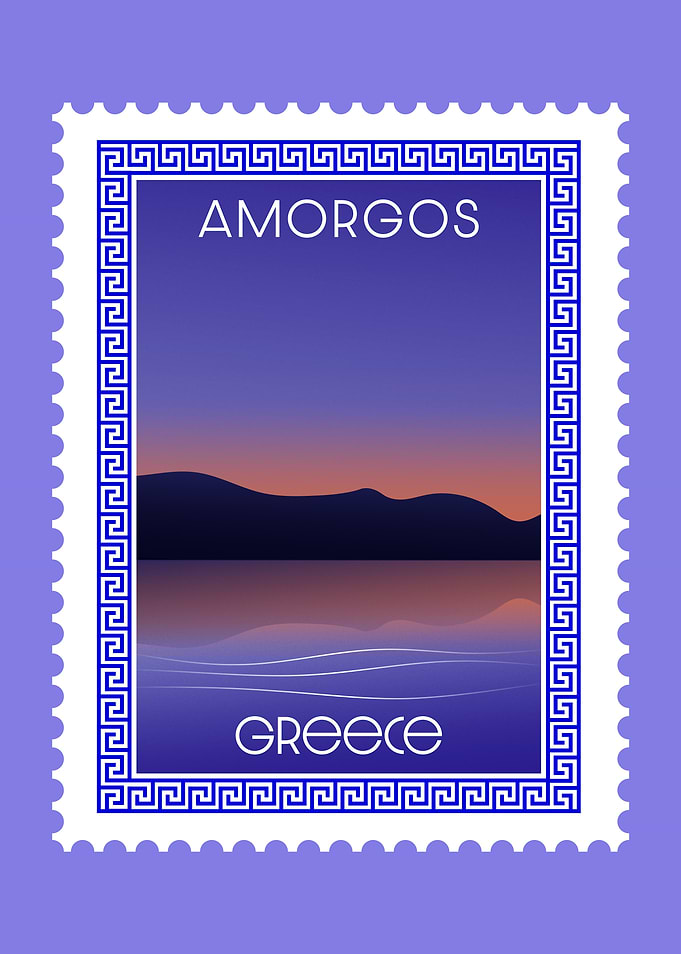 Amorgos Stamp