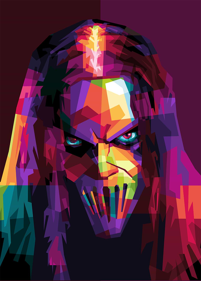 Mick Thomson Pop Art Portrait