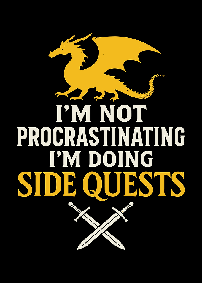 Side Quests Dragon Funny Gaming
