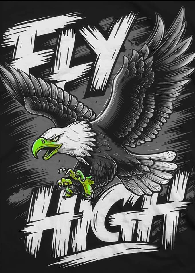 Eagle Fly High Graphic