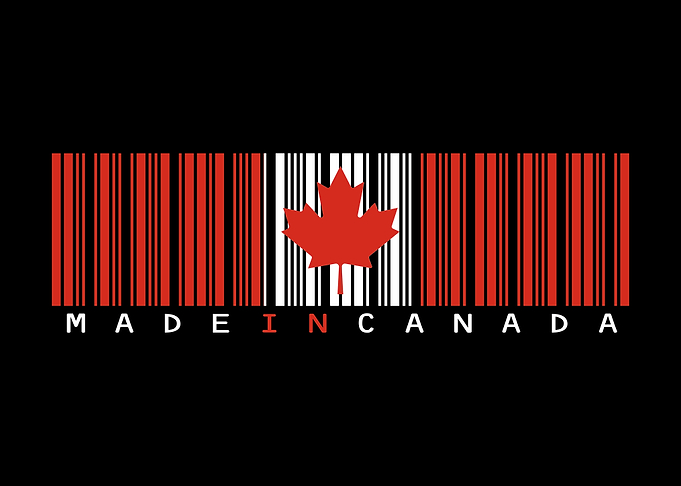 Made in Canada Barcode Design