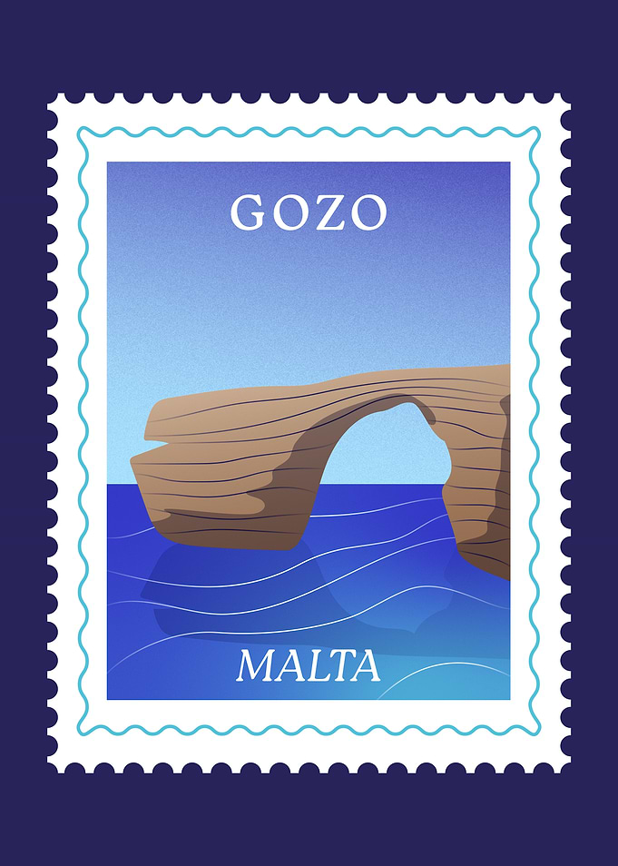 Gozo Stamp