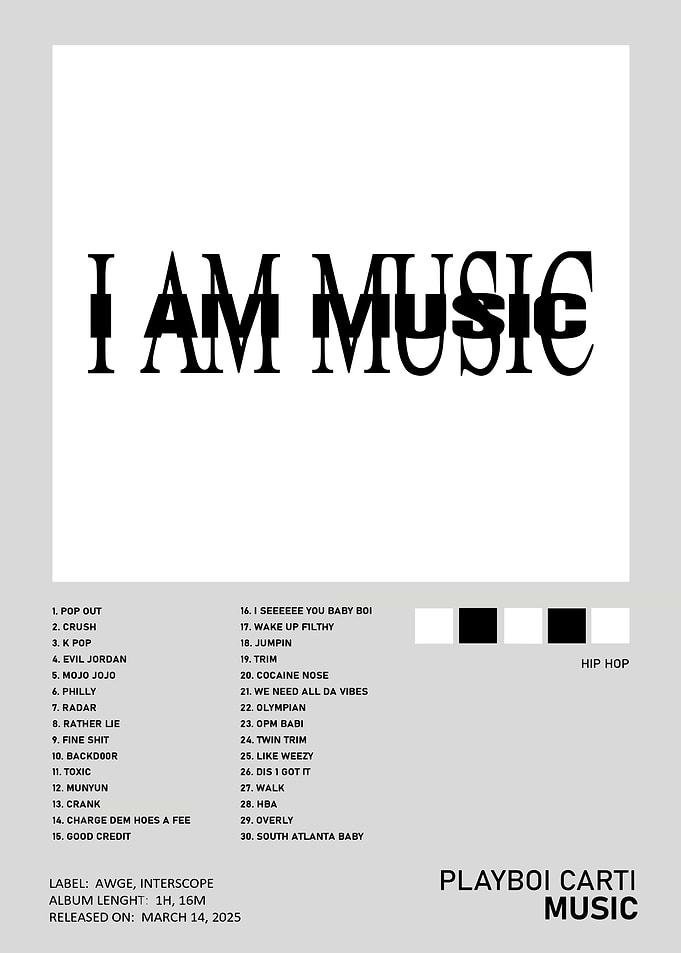 Playboi Carti I AM MUSIC Album