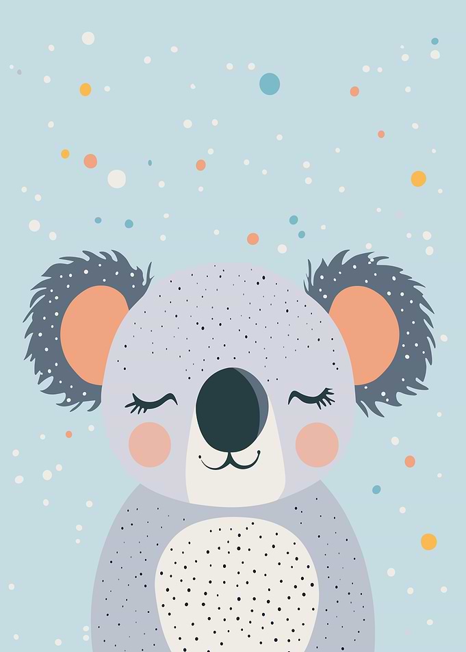 Cute Koala Illustration