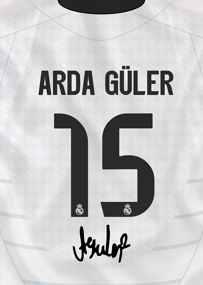 Arda Guler Madrid Jersey