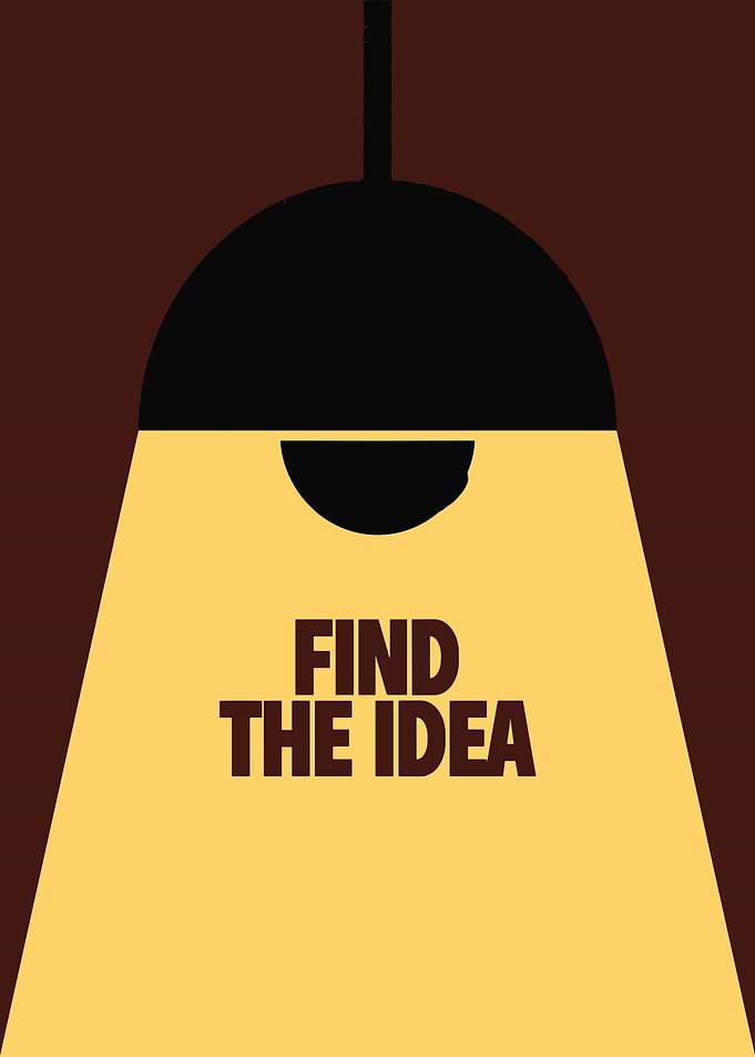 Find the Idea - Lightbulb Concept