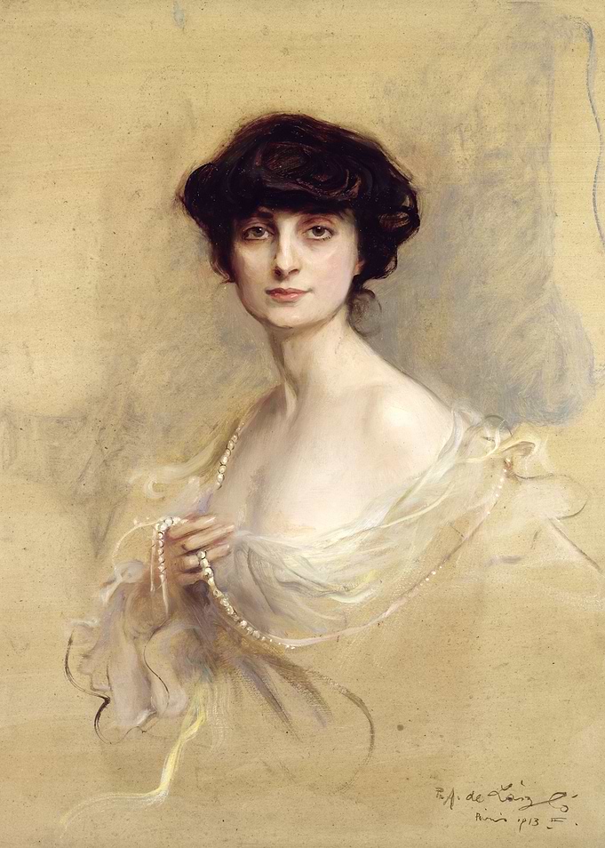 Portrait of a Woman with Pearls