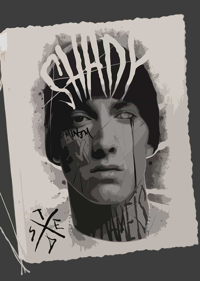 Eminem Shady Portrait
