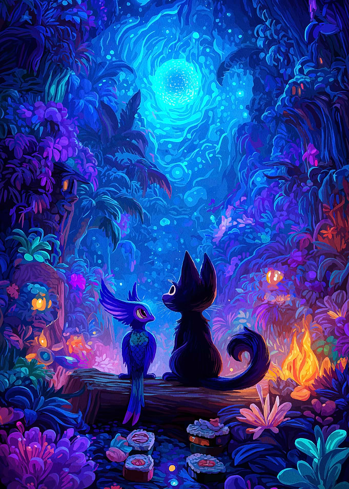 Blue Forest Friends