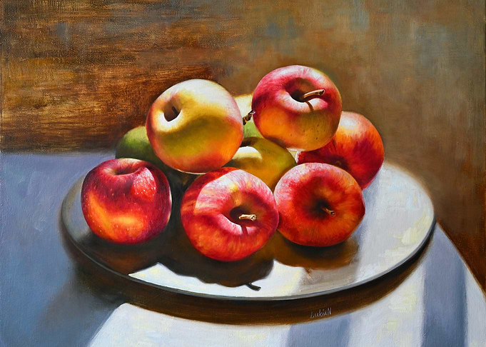 Apples Still Life Painting