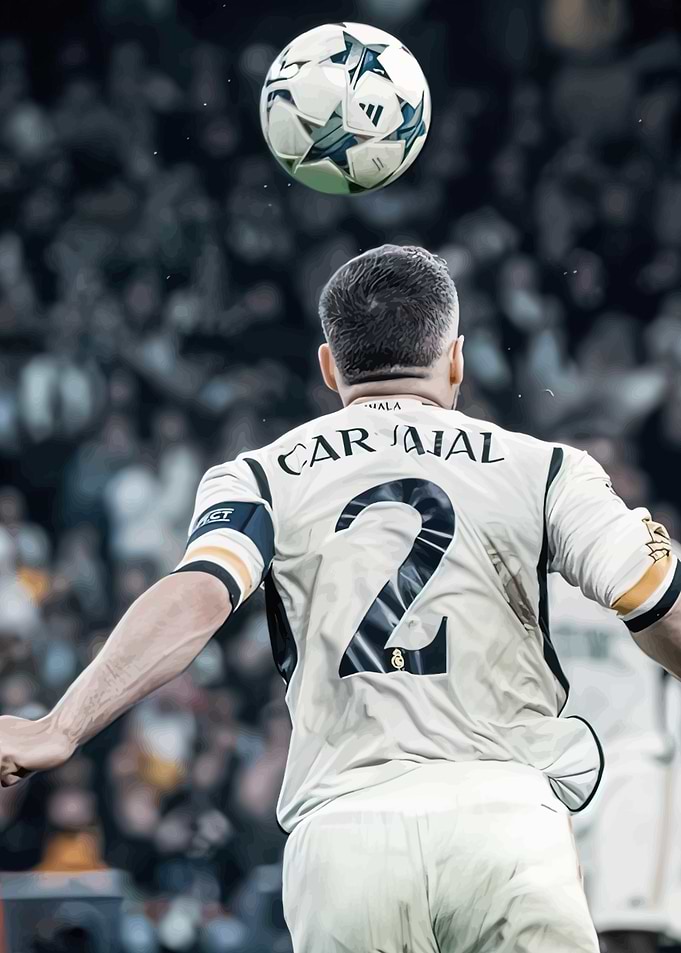 Carvajal Soccer Player with Ball