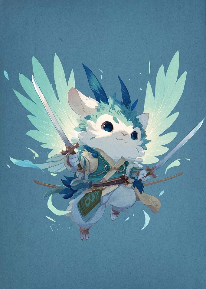 Warrior Mouse Swords