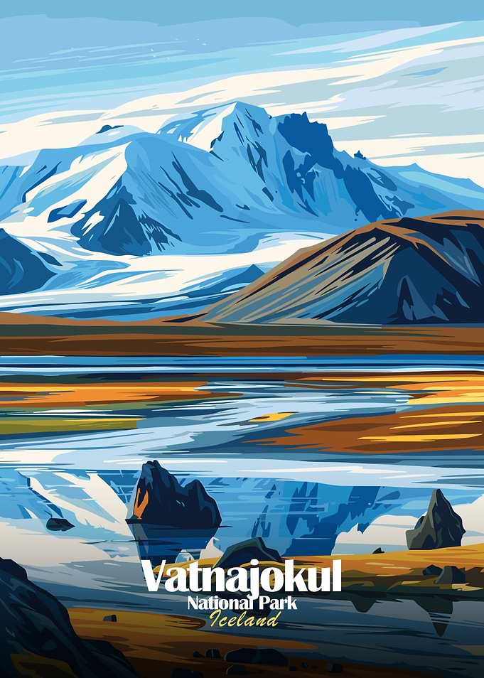 Vatnajokull National Park Iceland