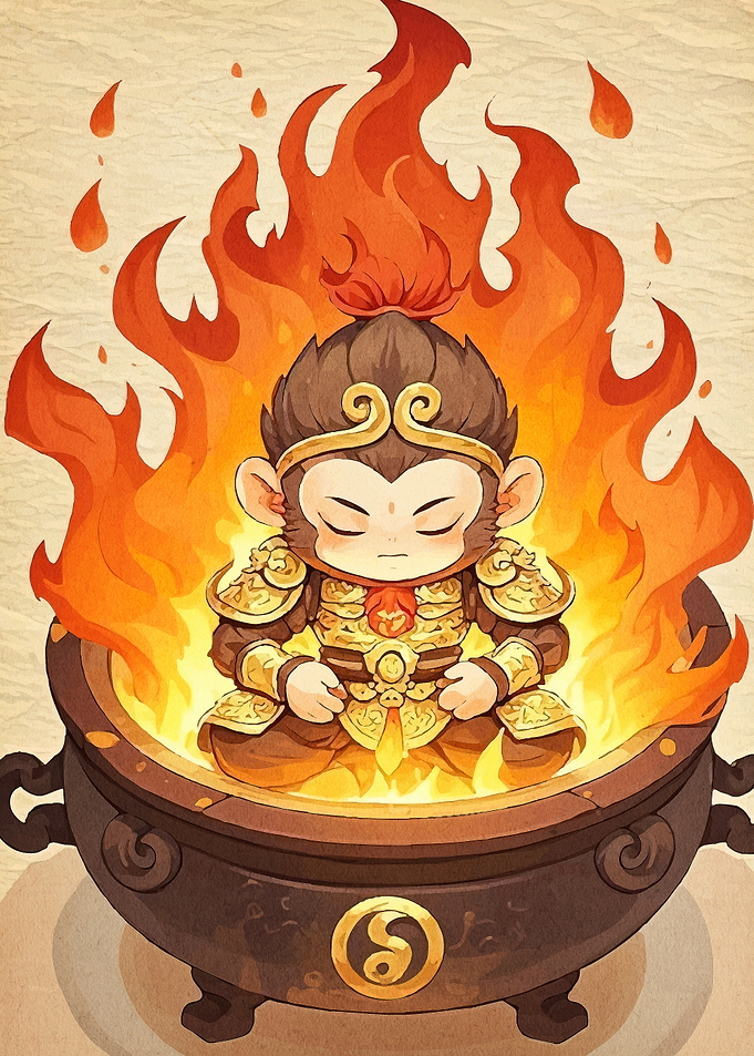 Monkey King Cauldron Fire
