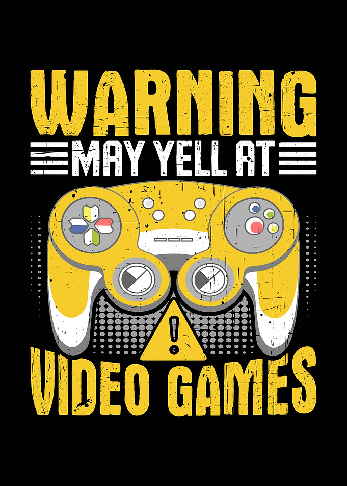 Warning May Yell At Video Games