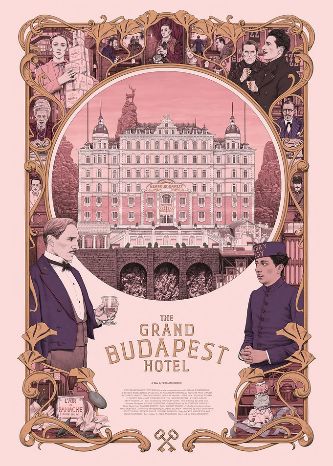 The Grand Budapest Hotel Poster
