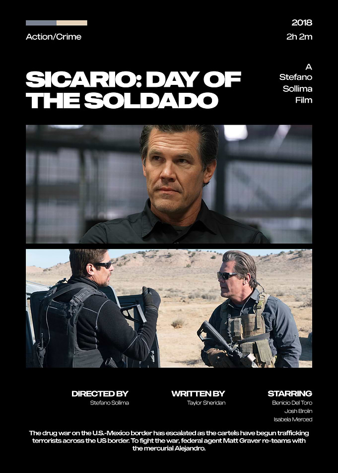 Sicario: Day of the Soldado Movie Poster