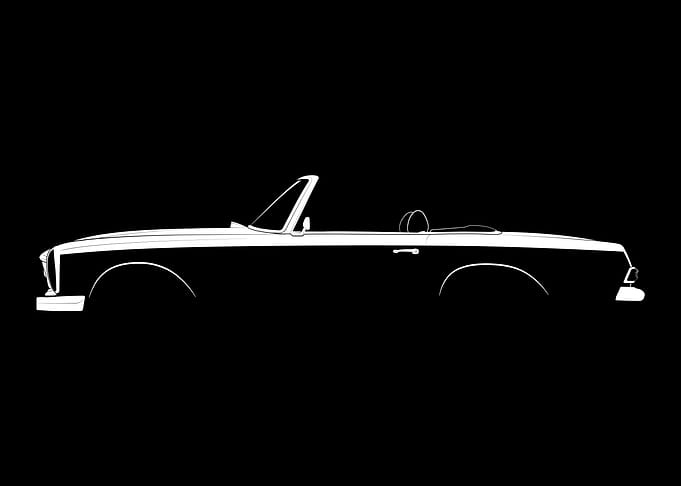 SL Roadster (W113) Silhouette