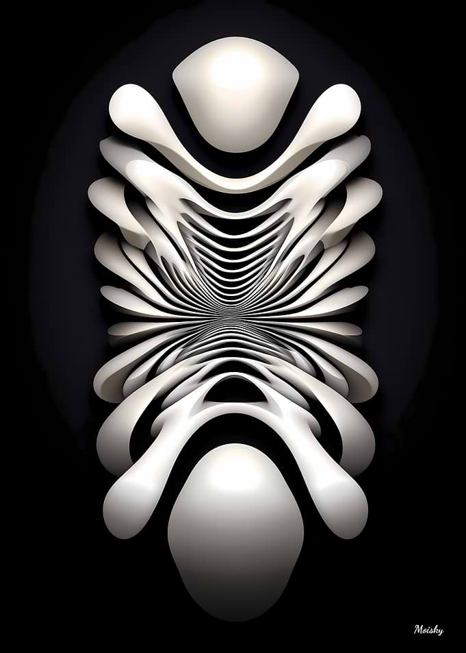 Endless Flow – Hypnotic Abstract Optical Art
