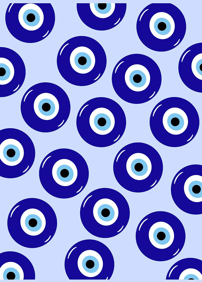 Evil Eye Amulet Pattern