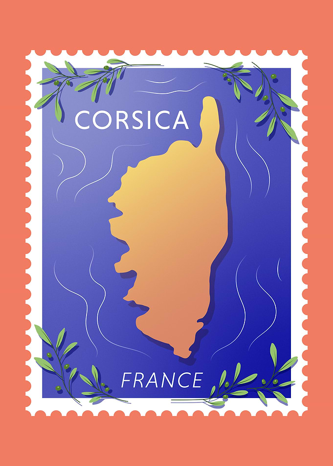 Corsica Stamp