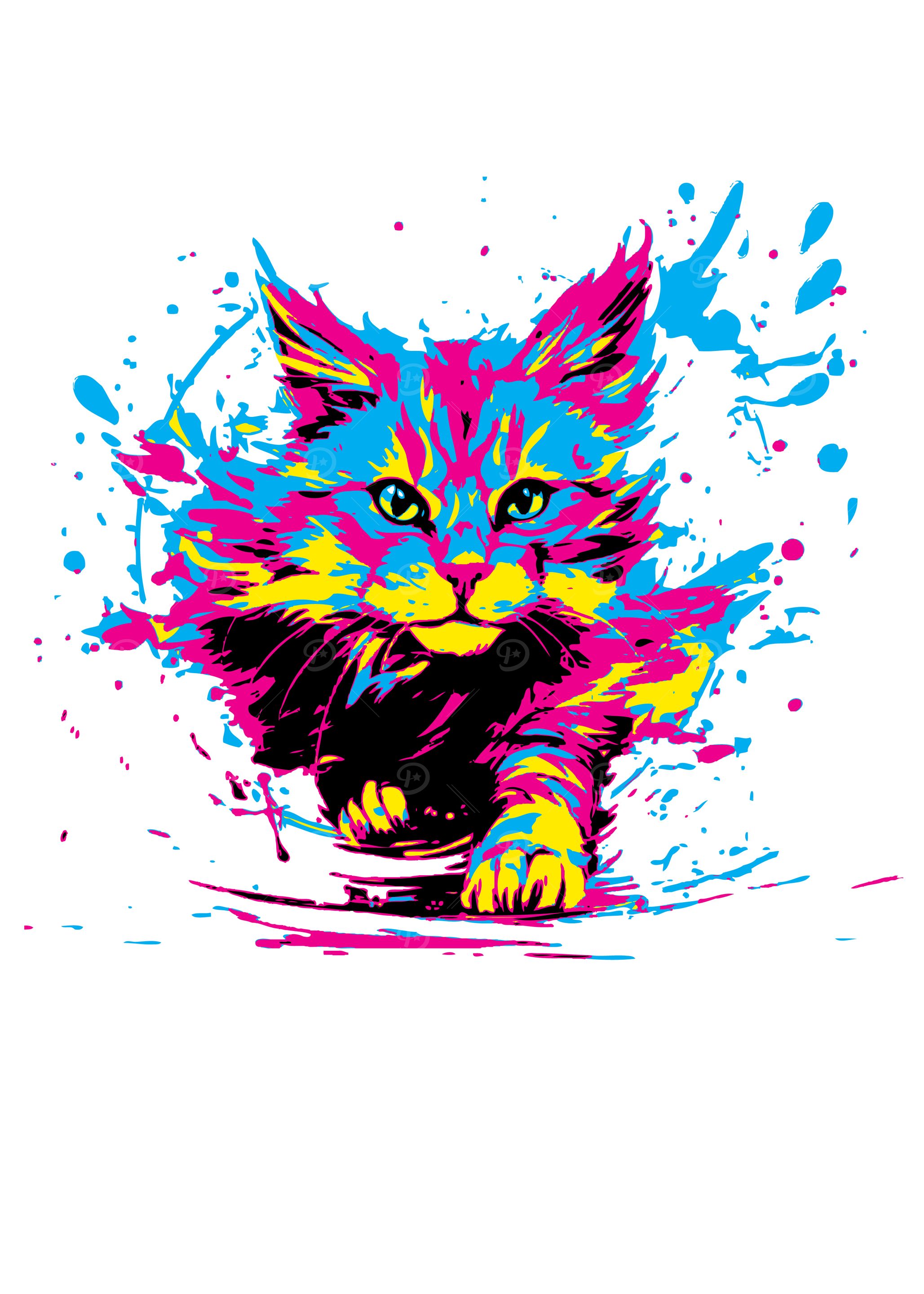 CMYK Cat