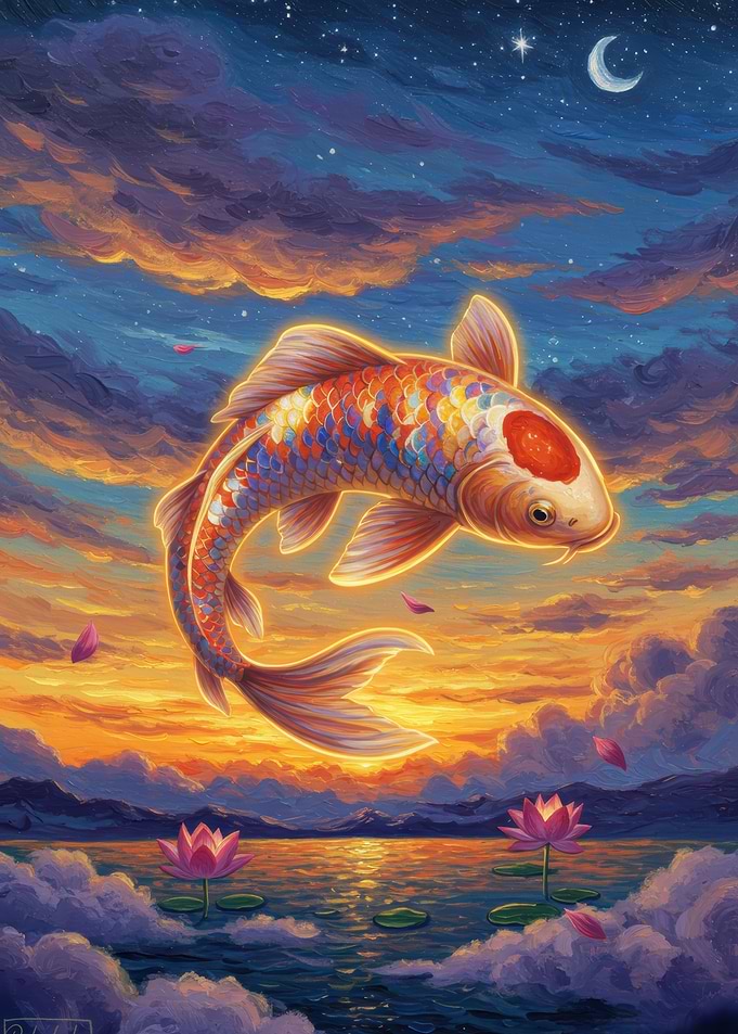 Koi Fish Dreamscape